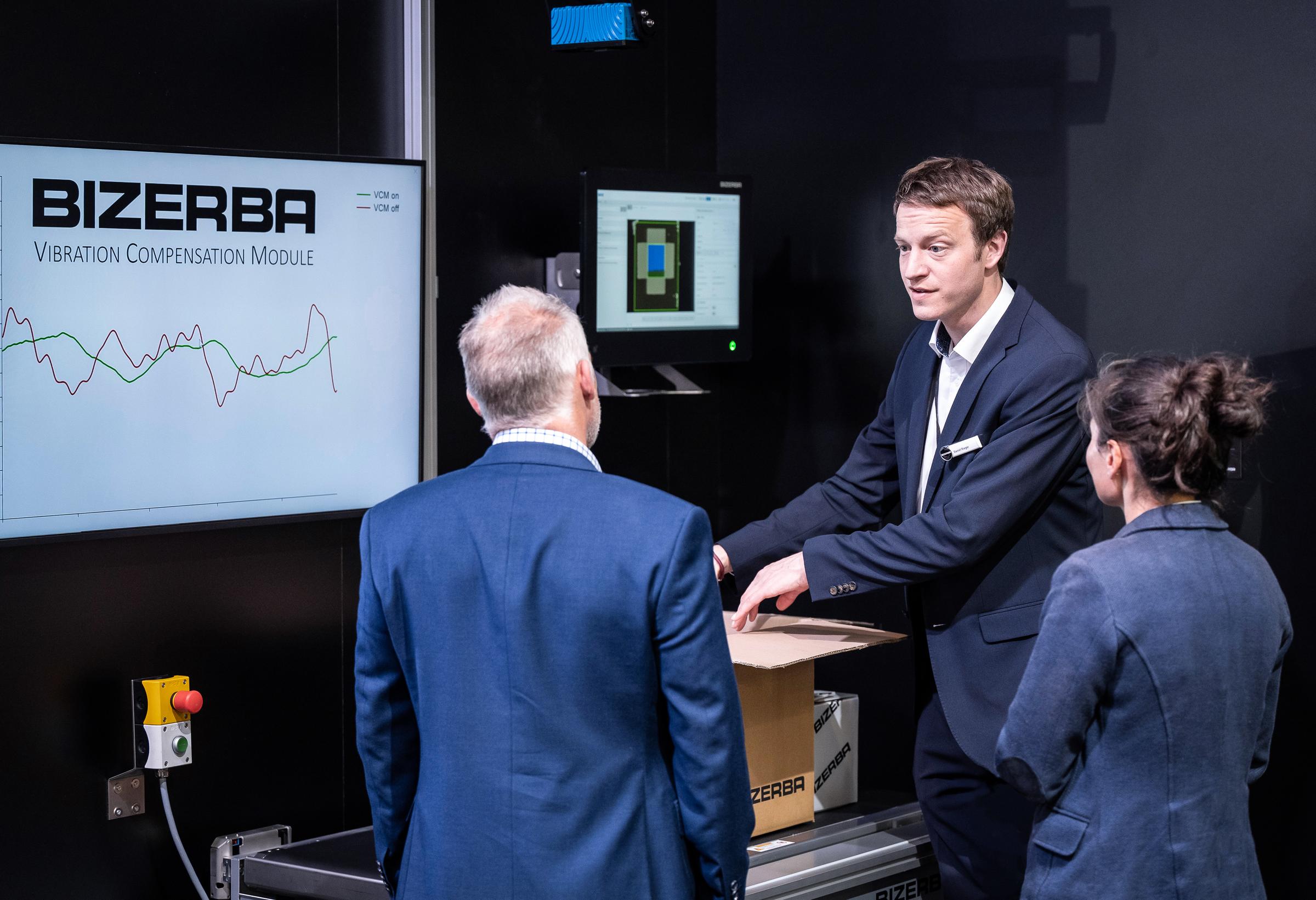 Zapojení na veletrhu: Pro společnost Bizerba jsou na veletrhu LogiMAT v popředí zájmu specifické průmyslové výzvy a budoucí projekty. (© Bizerba) 